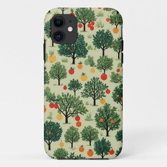 Fruit Trees Pattern Case-Mate iPhone Case (Back)