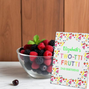 Fruit Two-tti Frutti 2nd Birthday