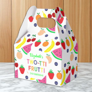 Fruit Two-tti Frutti 2nd Birthday Favour Box