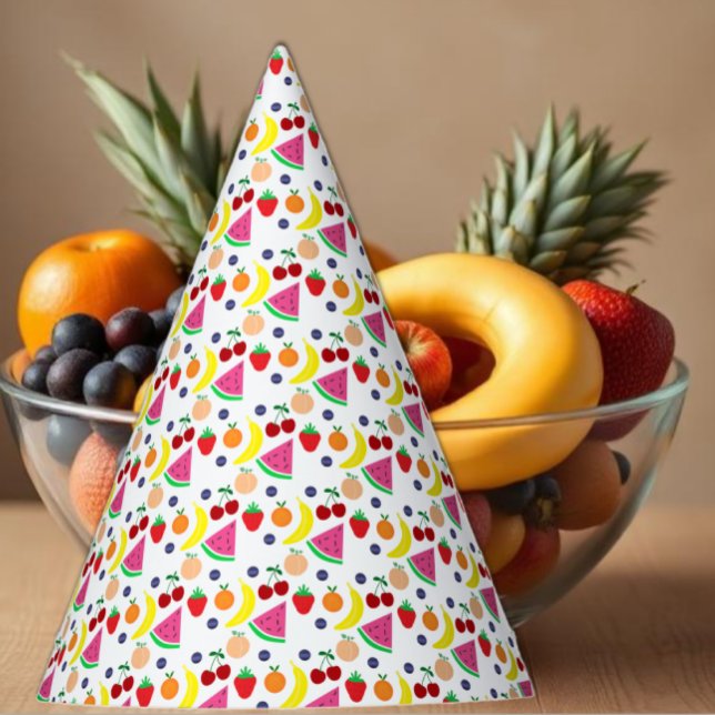 Fruit Two-tti Frutti 2nd Birthday Party Hat (Creator Uploaded)