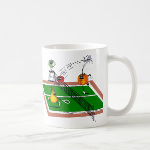 Fruit &Veg Tennis Coffee Mug