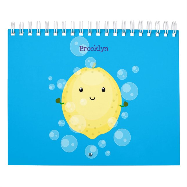 Fruit, vegetable and plant cartoon calendar (Cover)