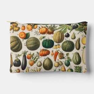 Fruit Vegetable Botanical Scientific Illustration Accessory Pouch