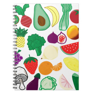 Fruit & Vegetable Notebook
