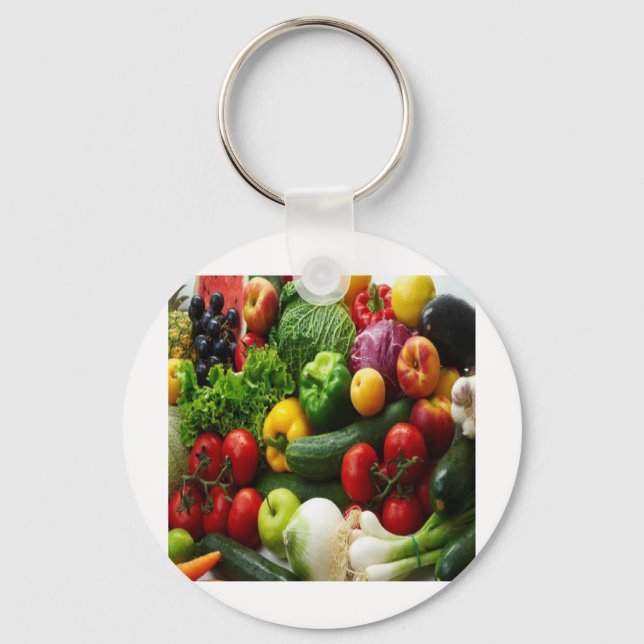 FRUIT & VEGETABLES KEY RING (Front)