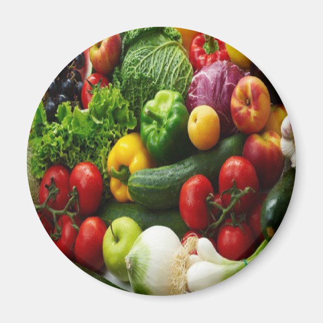 FRUIT & VEGETABLES MAGNET (Front)