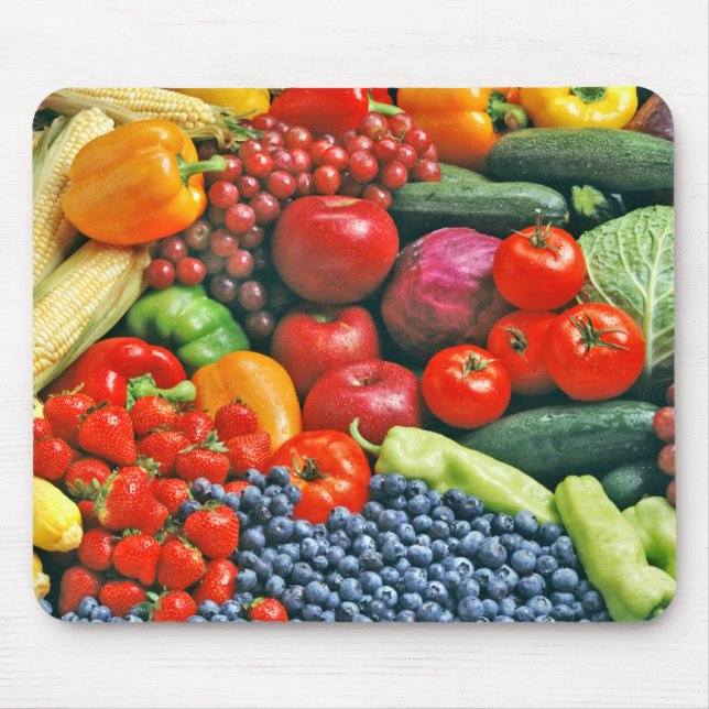 fruit & vegetables mouse pad (Front)