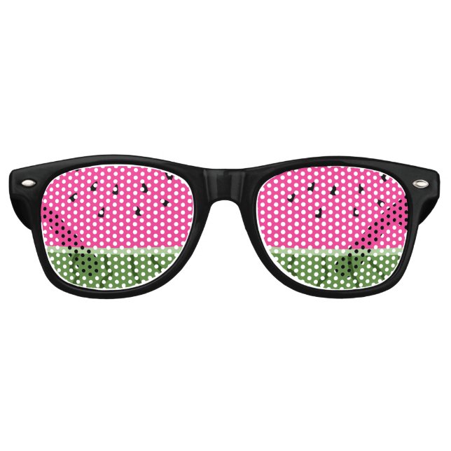 Fruit Watermelon Retro Sunglasses (Front)