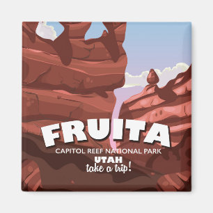 Fruita Capitol Reef National Park Utah Magnet