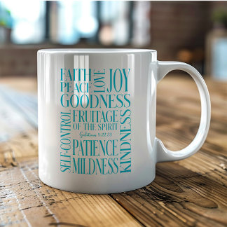 Fruitage of the Spirit Galatians 5 Coffee Mug