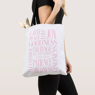 Fruitage of the Spirit Galatians 5 Tote Bag