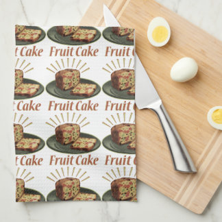 Fruitcake Fruit Cake Tea Towel