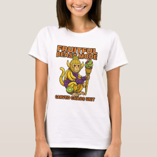 Fruitful Beast Mode Carved Chaos Unit T-Shirt