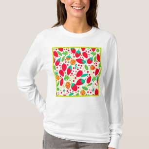 Fruitful Palette Vivid Pattern T-Shirt