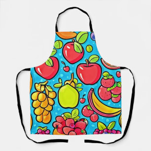 Fruitful Pattern Design Apron