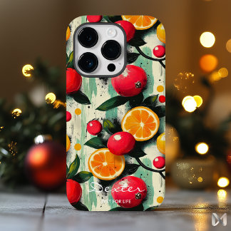 Fruitful Vibrance with Citrus and Berry Delight Case-Mate iPhone 14 Pro Case