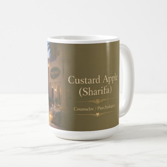 fruitland inspired coffee mug (Front Right)