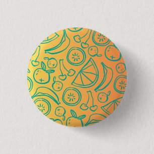 Fruits 3 Cm Round Badge