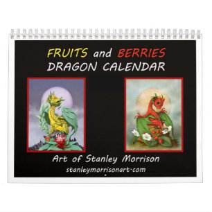 Fruits and Berries dragon calendar