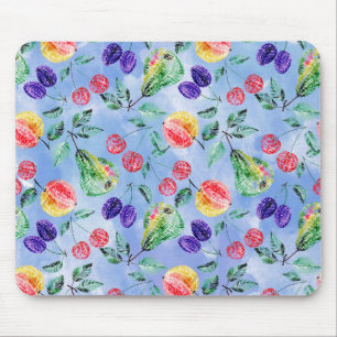 Fruits and berries. mouse pad