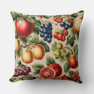 Fruits and Flowers from Luxury Italian Garden Cushion