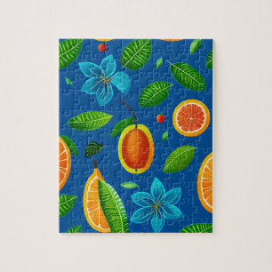 Fruits and Flowers Jigsaw Puzzle