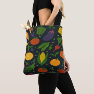 Fruits and Vegetable Garden Tote Bag