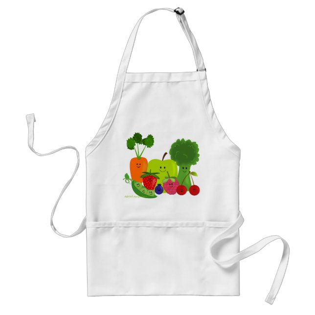 Fruits and Vegetables Apron (Front)