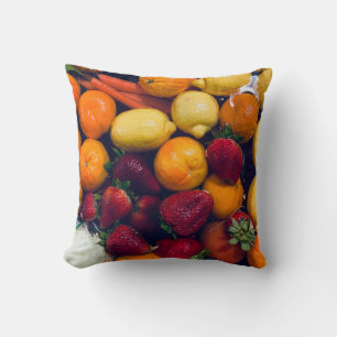Fruits And Vegetables Cushion