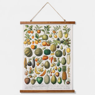 Fruits and Vegetables Hanging Tapestry