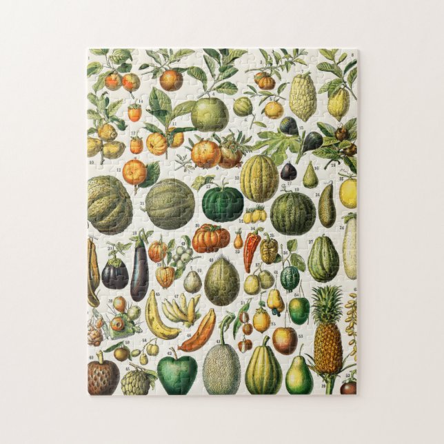 Fruits and Vegetables Jigsaw Puzzle (Vertical)