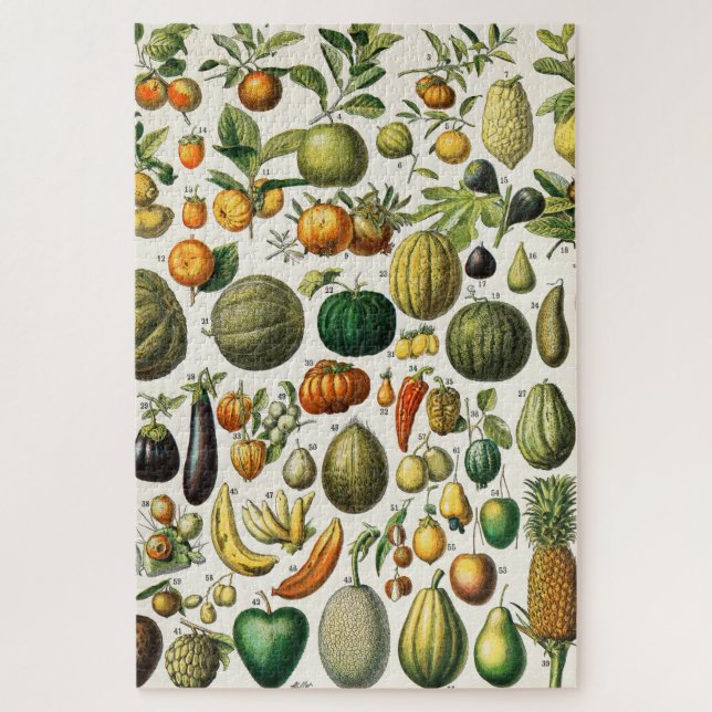 Fruits and Vegetables Jigsaw Puzzle (Vertical)