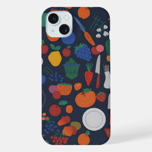 Fruits and Vegetables Kitchen Theme Phone Case