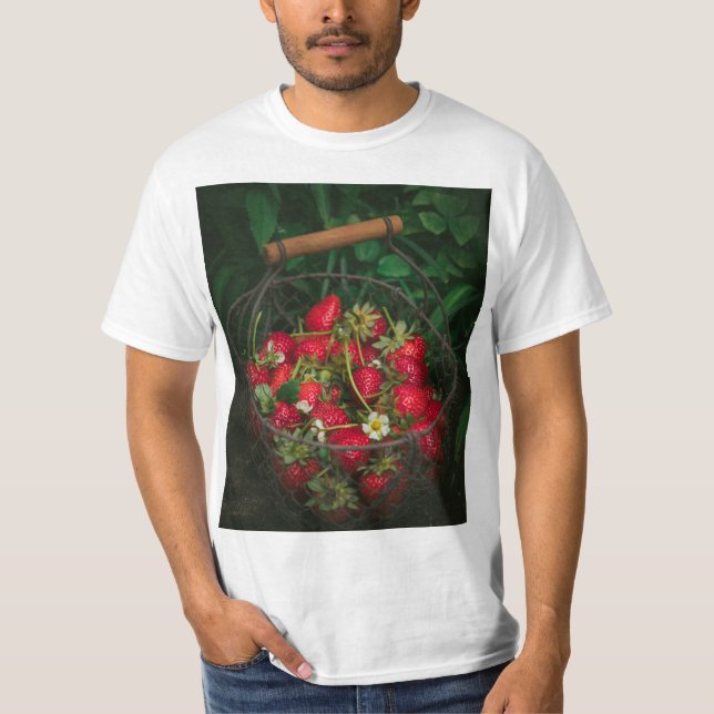 Fruits And Vegetables T-Shirt (Front)