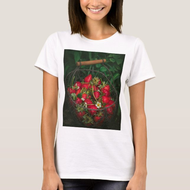 Fruits And Vegetables T-Shirt (Front)