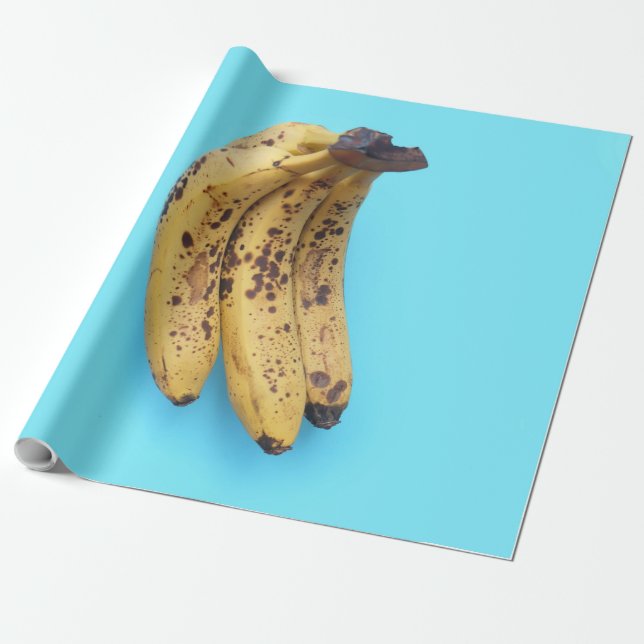 Fruits And Vegetables Wrapping Paper (Unrolled)