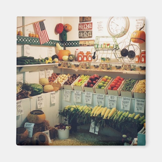 Fruits and Veggies Magnet (Front)