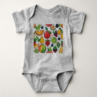 fruits baby clothes baby bodysuit