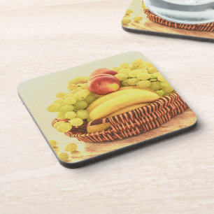 "Fruits Basket" Cute Photo. Buy Now Coaster