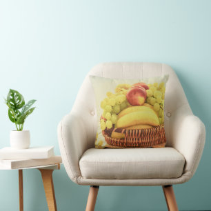 "Fruits Basket" Cute Photo. Buy Now Cushion