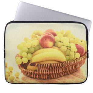 "Fruits Basket" Cute Photo. Buy Now Laptop Sleeve