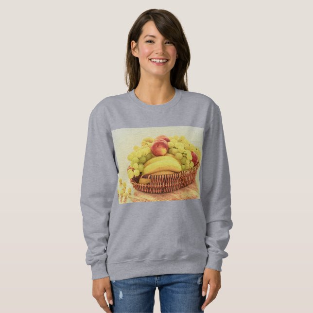 "Fruits Basket" Cute Photo. Buy Now Sweatshirt (Front Full)