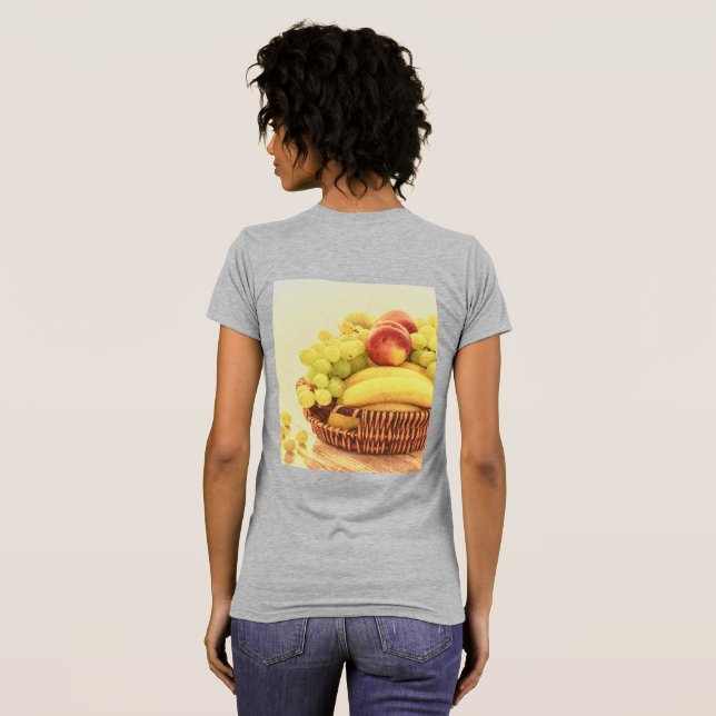 "Fruits Basket" Cute Photo. Buy Now T-Shirt (Back Full)