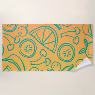 Fruits Beach Towel