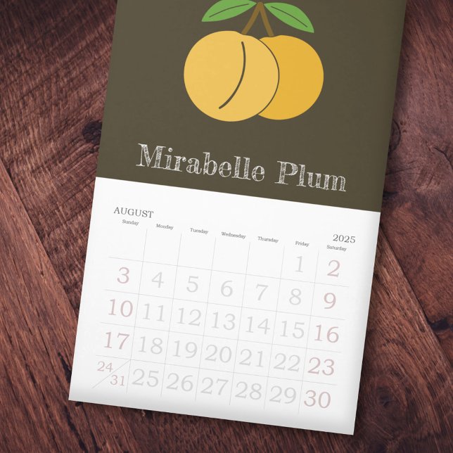 Fruits Calendar (Fruits Calendar)