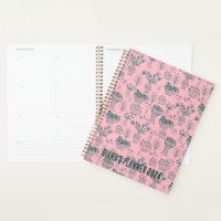 Fruits & Flowers Pattern Blooms Floral Pink CUSTOM
