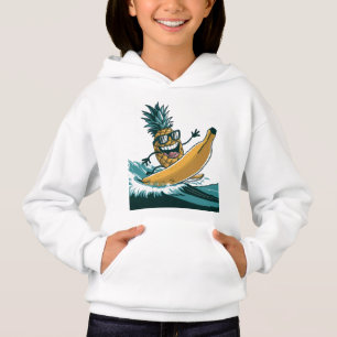fruits funny time; Anana Banana Surfboard Summer