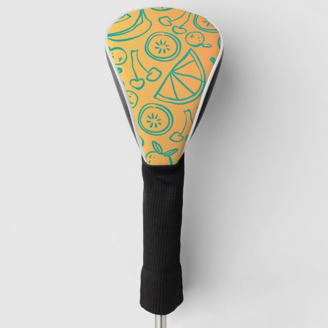 Fruits Golf Head Cover (Front)