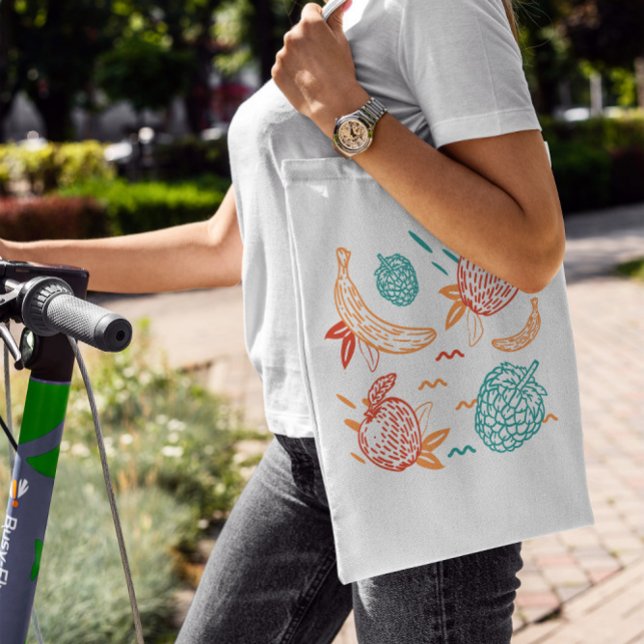 Fruits Hand Drawn Tote Bag   (Creator Uploaded)