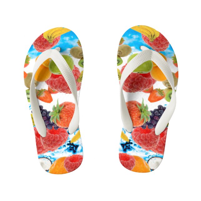 Fruits Kid's Thongs (Footbed)